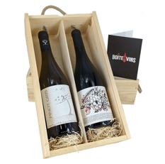 Description : Cliquez ici pour acheter Coffret cadeau prestige – Boîte à vins du Québec